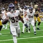 denver broncos vs new orleans saints match player stats
